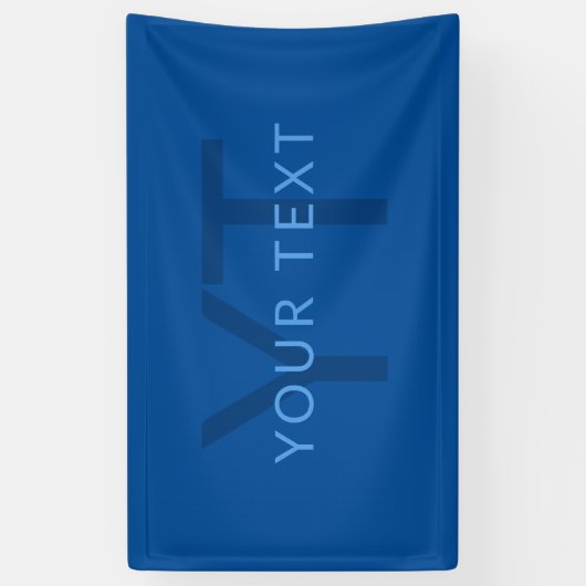 Bewerkbare tekstsjabloon voor gegraveerde naam enz spandoek (Verticaal)