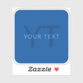 Bewerkbare tekstsjabloon voor gegraveerde naam enz sticker (Vel)