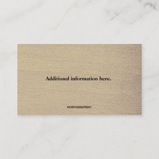 Bewerkbare tenniscoach visitekaartje (Achterkant)