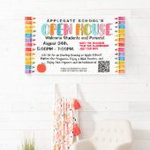 Bewerkbare Terug naar School Banner & Poster Sjabl (Insitu)