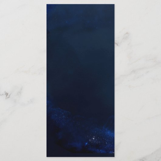 Bewerkbare thema's voor bruiloft menukaart (Achterkant)