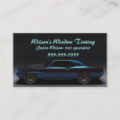 Bewerkbare Tint Specialist Visitekaartje (Voorkant)