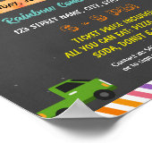 Bewerkbare Touch een Truck Fundraiser flyer Poster (Hoek)