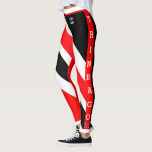 Bewerkbare TRINBAGO (teamnaam) Leggings