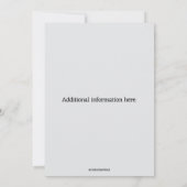 Bewerkbare Tropische Verjaardag BBQ Party Kaart (Achterkant)