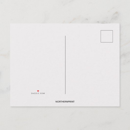 Bewerkbare Tuinbloemen Uitnodiging Briefkaart (Achterkant)