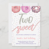 Bewerkbare uitnodiging voor 2e verjaardagsfeest (Voorkant)