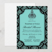 Bewerkbare uitnodiging voor bruidsontbijt bruiloft (Voorkant / Achterkant)