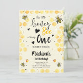 Bewerkbare uitnodiging voor de verjaardag van de b (Staand voorkant)