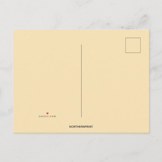 Bewerkbare Uitnodiging voor herfst verjaardag (Achterkant)