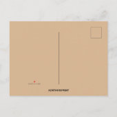 Bewerkbare uitnodiging voor koffie en een gesprek (Achterkant)