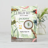 Bewerkbare uitnodiging voor verjaardagscarrière vo (Staand voorkant)