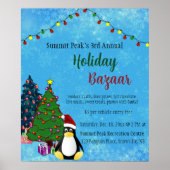 Bewerkbare vakantie Bazaar Poster (Voorkant)