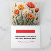 Bewerkbare Verjaardag Kaart – Sweet Cake Design Di (Binnen)