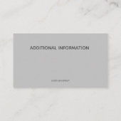 Bewerkbare verpleegservices en thuiszorg visitekaartje (Achterkant)