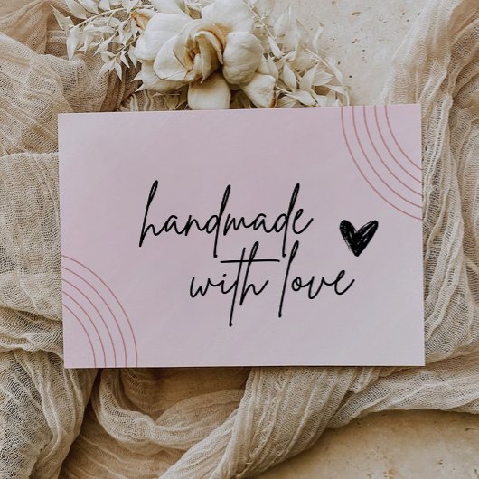 Bewerkbare visitekaartje bedankkaart