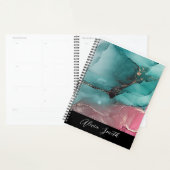 Bewerkbare Vloeibare Marmeren Dagboek Planner & Or (Display)
