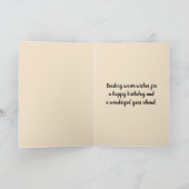 Bewerkbare Volkskunst Vlinder Kaart (Binnen)