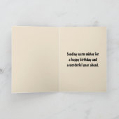 Bewerkbare volkskunststier en bloemen kaart (Binnen)