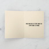 Bewerkbare Vrouw Met Gitaar Gelukkig Cinco de Mayo Kaart (Binnen)