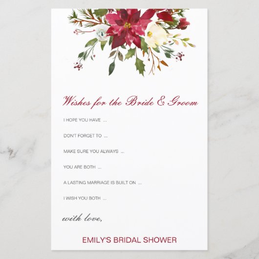 Bewerkbare wensen voor bride- en bruidekaart (Voorkant)