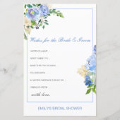 Bewerkbare wensen voor bride- en bruidekaart (Voorkant)