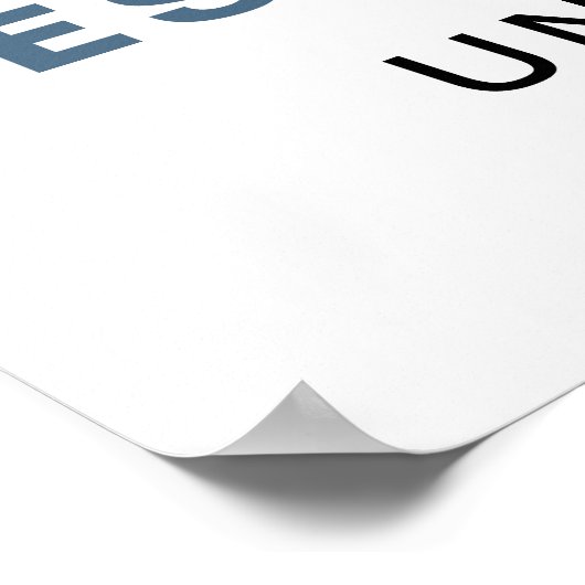 Bewerkbare zeilboot nautische aangepaste verjaarda poster (Hoek)