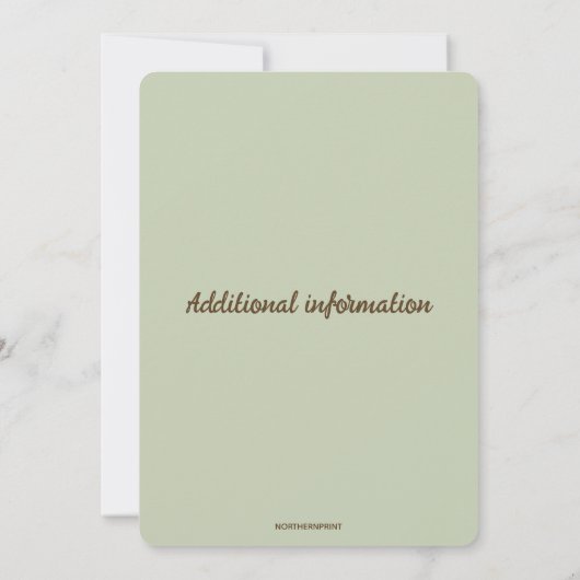 Bewerkbare zonnebloem verjaardag kaart (Achterkant)