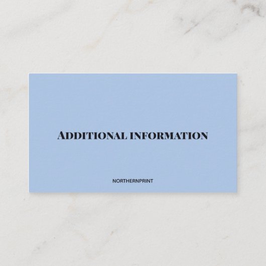 Bewerkbare zonnepanelen Visitekaartje (Achterkant)