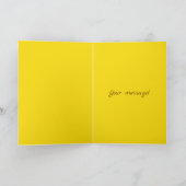 Bewerkbare zonnestralen Moederdag Kaart (Binnen)