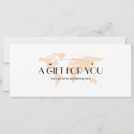 Bewerkbare Zuid-Korea vliegtuig instapkaart Kaart (Achterkant)