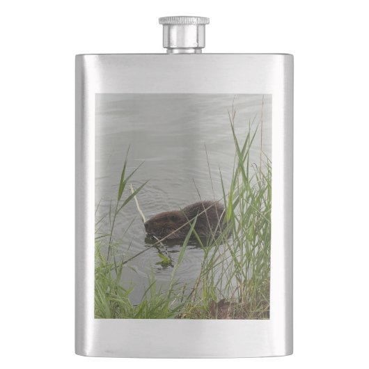 Bewerkelijke bever flacon (Voorkant)