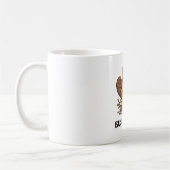 Bewerkelijke bever koffiemok (Links)