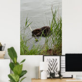 Bewerkelijke Bever Poster (Thuiskantoor)