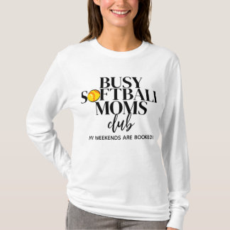 Bewerkelijke Softbalmoeders Club T-shirt