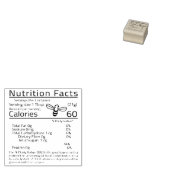 BEWERKEN BIJ HOME Honey Nutrition BLANCO SERVEREN  Rubberstempel (Gestempeld)