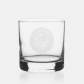 [BEWERKEN] Clan Anderson Crest & Tartan Whisky Glas (Achterkant)
