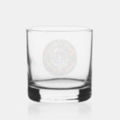[BEWERKEN] Clan Buchanan Crest & Tartan Whisky Glas (Achterkant)