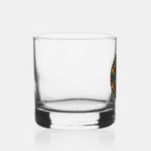 [BEWERKEN] Clan Buchanan Crest & Tartan Whisky Glas (Rechts)