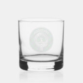 [BEWERKEN] Clan Davidson Crest & Tartan Whisky Glas (Achterkant)
