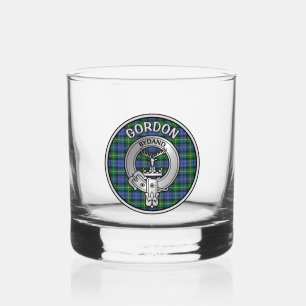 [BEWERKEN] Clan Gordon Crest & Tartan Whisky Glas