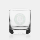 [BEWERKEN] Clan Graham Crest & Tartan Whisky Glas (Achterkant)