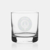 [BEWERKEN] Clan MacKay Crest & Tartan Whisky Glas (Achterkant)