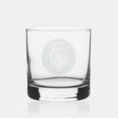 [BEWERKEN] Clan MacKenzie Crest & Tartan Whisky Glas (Achterkant)