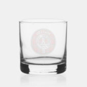 [BEWERKEN] Clan MacLean Crest & Tartan Whisky Glas (Achterkant)