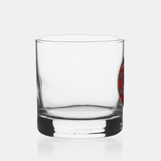 [BEWERKEN] Clan MacLean Crest & Tartan Whisky Glas (Rechts)