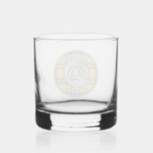 [BEWERKEN] Clan MacLeod Crest & Tartan Whisky Glas (Achterkant)