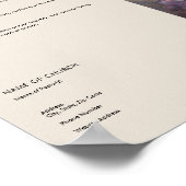 Bewerken, downloaden Church Bulletin Poster (Hoek)