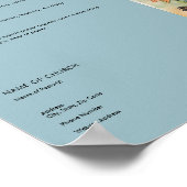 Bewerken, downloaden Church Bulletin Poster (Hoek)