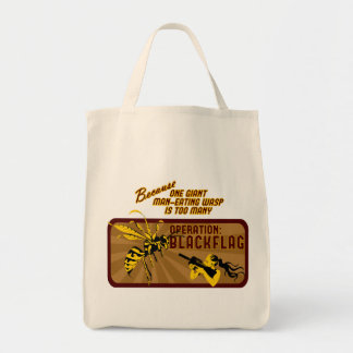 bewerking: BLACKFLAG Grocery Tas